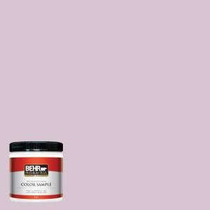 BEHR Premium Plus 8 oz. #680E-3 Rosy Lavender Interior/Exterior Paint Sample - 680E-3PP