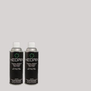 Hedrix 11 oz. Match of MQ3-61 Moonlit Snow Low Lustre Custom Spray Paint (8-Pack) - LL08-MQ3-61