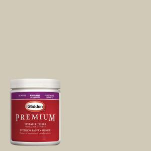Glidden Premium 8 oz. #HDGWN53U Frosted Almond Latex Interior Paint Tester - HDGWN53U-08P