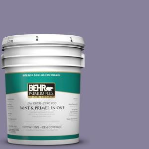 BEHR Premium Plus 5-gal. #S570-5 Live Jazz Semi-Gloss Enamel Interior Paint - 340005
