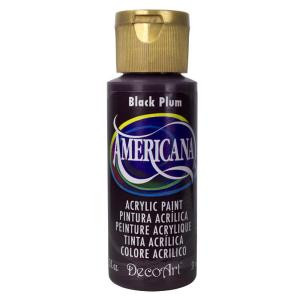DecoArt Americana 2 oz. Black Plum Acrylic Paint - DA172-3