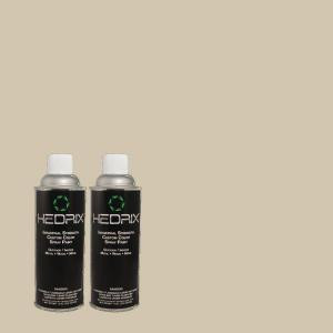 Hedrix 11 oz. Match of C40-51 Bleached Ash Gloss Custom Spray Paint (2-Pack) - G02-C40-51