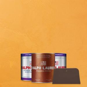 Ralph Lauren 1 qt. New Amber Pewter Polished Patina Interior Specialty Paint Kit - PP109-04K