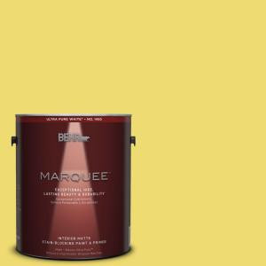 BEHR MARQUEE 1-gal. #T15-15 Plastic Lime Matte Interior Paint - 145401