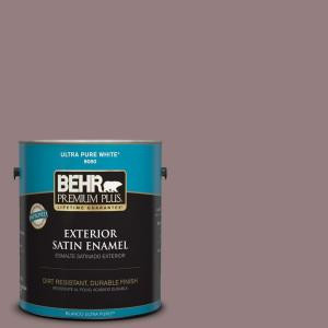 BEHR Premium Plus 1-gal. #730B-5 Warm Embrace Satin Enamel Exterior Paint - 940001