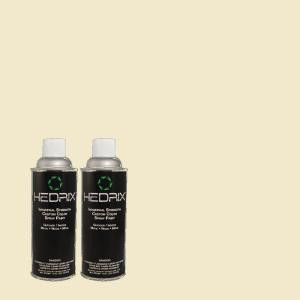 Hedrix 11 oz. Match of 3B2-1 Arid Green Flat Custom Spray Paint (2-Pack) - F02-3B2-1