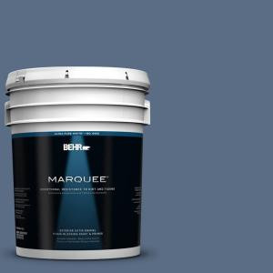 BEHR MARQUEE 5-gal. #UL240-20 Sausalito Port Satin Enamel Exterior Paint - 03771605