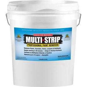 MULTI-STRIP 5 gal. Multiple Layer Paint and Varnish Remover - MS05
