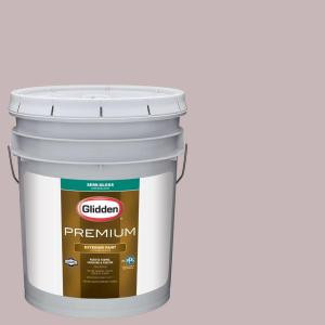 Glidden Premium 5-gal. #HDGR36 Grey Fuchsia Semi-Gloss Latex Exterior Paint - HDGR36PX-05S