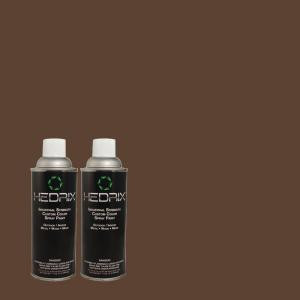 Hedrix 11 oz. Match of ECC-41-2 Willow Wood Low Lustre Custom Spray Paint (2-Pack) - ECC-41-2