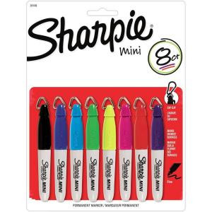 Sharpie Assorted Colors Mini Fine Point Permanent Marker (8-Pack) - 35109PP
