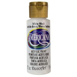 DecoArt Americana 2 oz. White Wash Acrylic Paint - DAO2-3