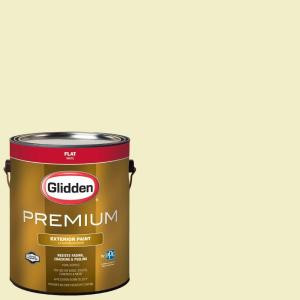 Glidden Premium 1-gal. #HDGG19U Spring Thaw Flat Latex Exterior Paint - HDGG19UPX-01F
