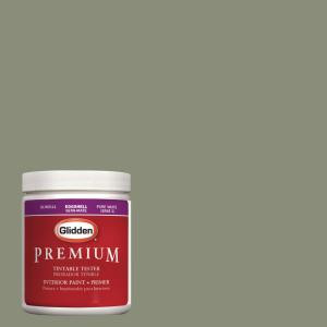 Glidden Premium 8 oz. #HDGCN08D Walkstone Moss Latex Interior Paint Tester - HDGCN08D-08P