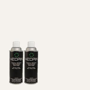 Hedrix 11 oz. Match of W-D-610 White Glove Gloss Custom Spray Paint (2-Pack) - G02-W-D-610