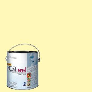 Caliwel Home & Office 1 gal. Peaceful Glow Yellow Latex Premium Antimicrobial and Anti-Mold Interior Paint - 850856i