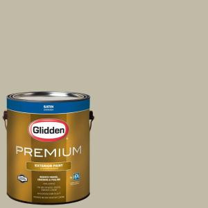 Glidden Premium 1-gal. #HDGWN62D Sacred Olive Green Satin Latex Exterior Paint - HDGWN62DPX-01SA