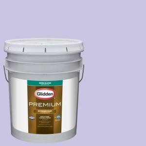 Glidden Premium 5-gal. #HDGV45U Orchid Lane Semi-Gloss Latex Exterior Paint - HDGV45UPX-05S