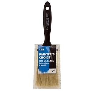 Wooster 2 in. Flat Painter's Choice White Bristle Brush (12-Pack) - 0X51140020