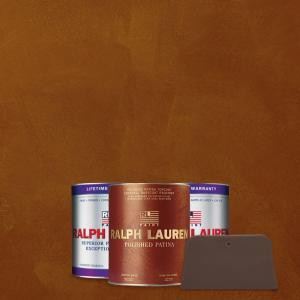 Ralph Lauren 1 qt. Copper Madder Copper Polished Patina Interior Specialty Paint Kit - PP111-04K