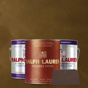 Ralph Lauren 1 gal. Historic Jasper Copper Polished Patina Interior Specialty Paint Kit - PP120-01K