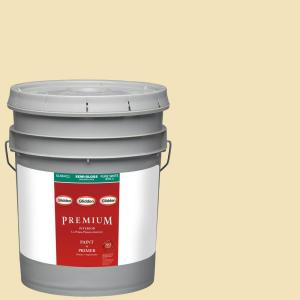 Glidden Premium 5-gal. #HDGY43D Haystack Semi-Gloss Latex Interior Paint with Primer - HDGY43DP-05S