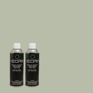 Hedrix 11 oz. Match of PPU11-14 Zen Semi-Gloss Custom Spray Paint (2-Pack) - SG02-PPU11-14