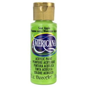 DecoArt Americana 2 oz. Sour Apple Acrylic Paint - DA275-3