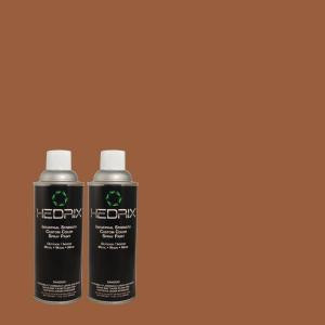 Hedrix 11 oz. Match of 833 Coronado Low Lustre Custom Spray Paint (2-Pack) - 833