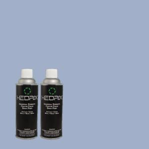 Hedrix 11 oz. Match of 8504 Orchid Mist Semi-Gloss Custom Spray Paint (2-Pack) - SG02-8504