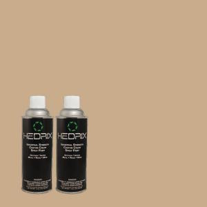 Hedrix 11 oz. Match of 700D-4 Brown Teepee Gloss Custom Spray Paint (2-Pack) - G02-700D-4