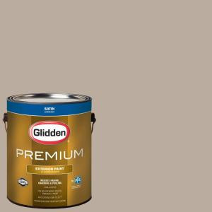 Glidden Premium 1-gal. #HDGWN25U Castle Rock Satin Latex Exterior Paint - HDGWN25UPX-01SA