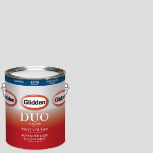 Glidden DUO 1-gal. #HDGCN36U North Beach Satin Latex Interior Paint with Primer - HDGCN36U-01SA