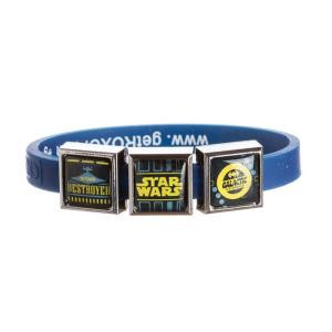 ROXO Star Wars Character Pop 3 Charm Blue Band - 8004
