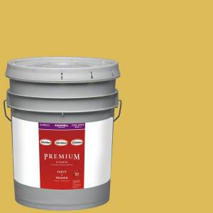 Glidden Premium 5-gal. #HDGY53 Extra Virgin Olive Oil Eggshell Latex Interior Paint with Primer - HDGY53P-05E