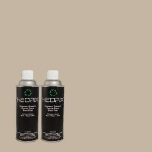Hedrix 11 oz. Match of MQ2-55 Park Avenue Semi-Gloss Custom Spray Paint (2-Pack) - SG02-MQ2-55