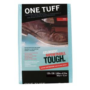 One Tuff 12 ft. x 15 ft. Professional Grade Drop Cloth - 90039