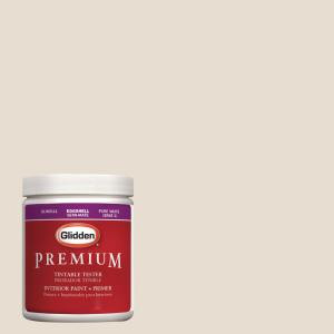 Glidden Premium 8 oz. #HDGWN29 Cappuccino White Latex Interior Paint Tester - HDGWN29-08P