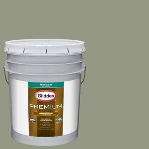 Glidden Premium 5-gal. #HDGCN08 Eucalyptus Tree Semi-Gloss Latex Exterior Paint - HDGCN08PX-05S