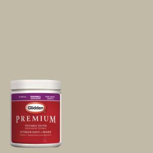 Glidden Premium 8 oz. #HDGWN62D Sacred Olive Green Latex Interior Paint Tester - HDGWN62D-08P