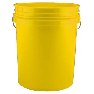Leaktite 5-gal. Yellow Bucket (120-Pack) - 210667