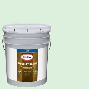 Glidden Premium 5-gal. #HDGG55 Sublime Lime Satin Latex Exterior Paint - HDGG55PX-05SA