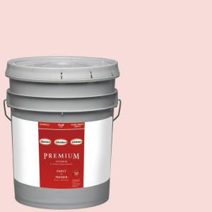 Glidden Premium 5-gal. #HDGR55U Pink Mimosa Flat Latex Interior Paint with Primer - HDGR55UP-05F