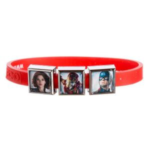 ROXO Marvel AAOU 3 Charm Red Band - 7151