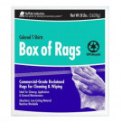 Buffalo Industries 8 lb. Recycled White Cloth Rags Box - 10526