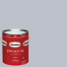 Glidden Premium 1-gal. #HDGCN45U Distant Ocean Grey Flat Latex Interior Paint with Primer - HDGCN45UP-01F