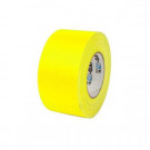 Pratt Retail Specialties 3 in. x 55 yds. Yellow Gaffer Industrial Vinyl Cloth Tape (3-Pack) - 001G355MYEL