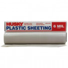 Husky 10 ft. 4 in. x 100 ft. Clear 6 mil Plastic Sheeting - CF06103C