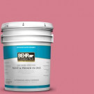BEHR Premium Plus 5-gal. #P140-4 I Pink I Can Satin Enamel Interior Paint - 740005
