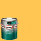 Glidden DUO 1-gal. #GLY01-01E Sunflower Eggshell Interior Paint with Primer - GLY01-01E